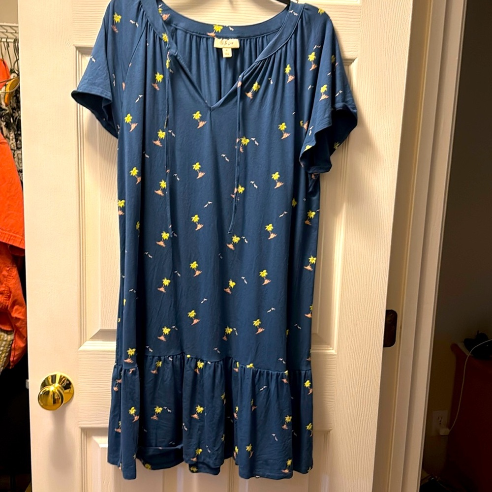 Style & Co. Dress or Cover-up with Palm Trees